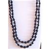Image 1 : 52 Inch Whitby Jet Bead Necklace #2266594