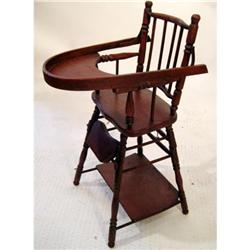 BE 20th Century Childs High Chair #2279444