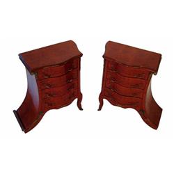 CH Pair Burle Walnut Chests #2279452