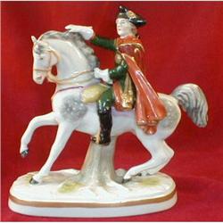 King FREDERICK on HORSEback GERMANY - Antique- #2279686