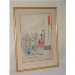 Japanese Wood Block Print Sku2391 #2279892