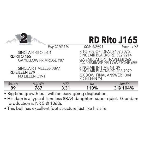 RD Rito J165