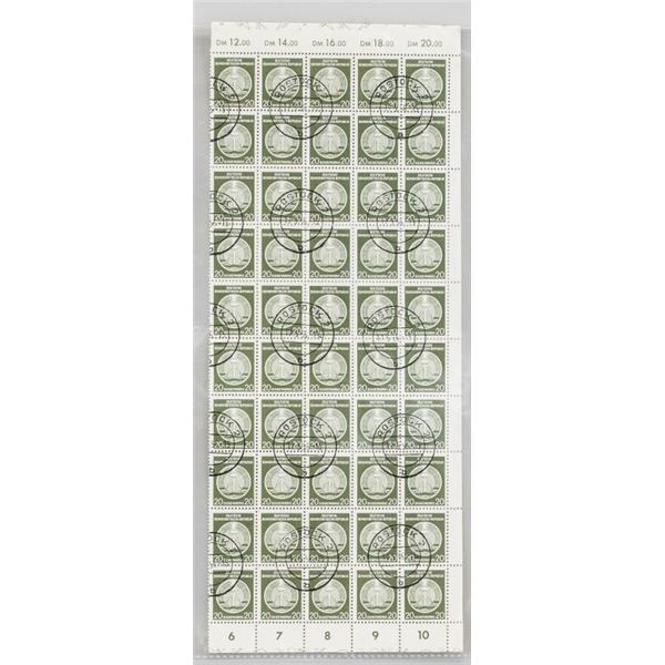 Deutsche Demokratische Republik 1956 Stamp