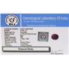 Image 4 : 9.55ct Oval Cut Red Natural Ruby GLI