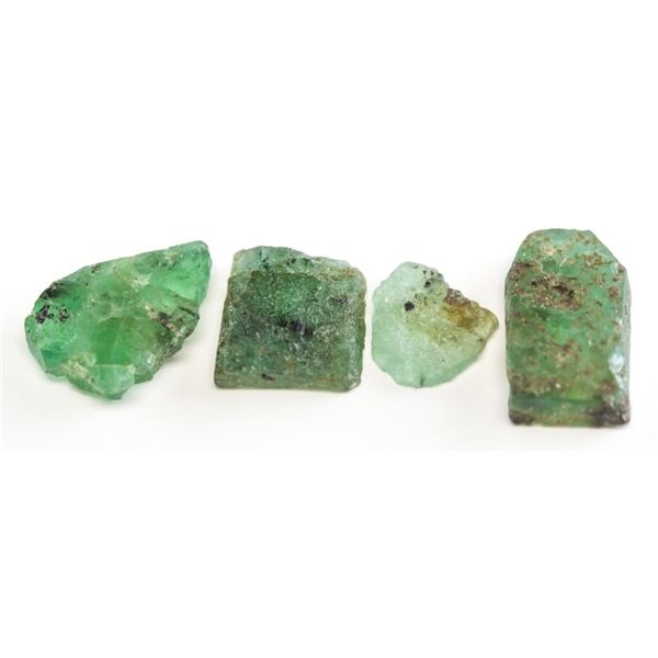 12.00ct Irr. Shape Green Natural Sapphire GLI