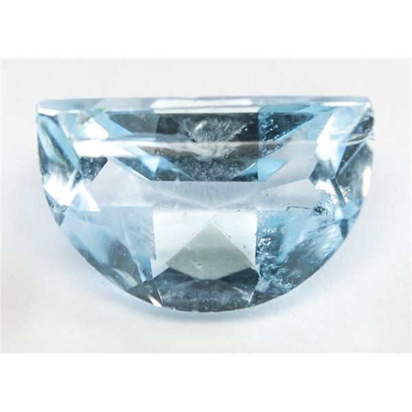 4.05ct Fancy Cut Blue Natural Topaz GLI