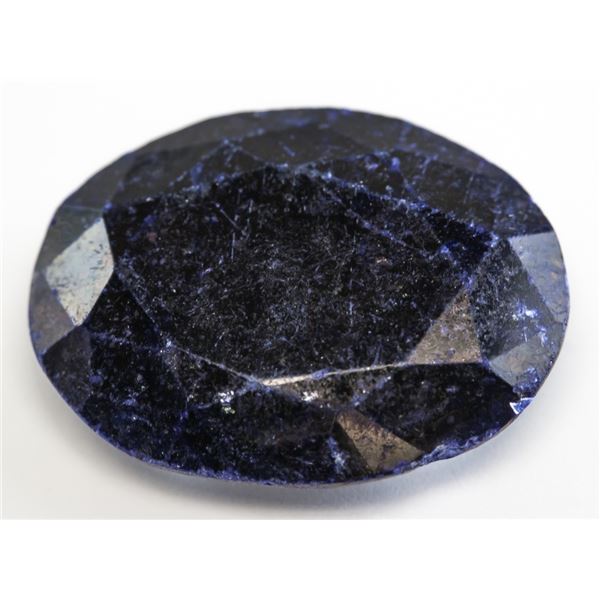 37.15ct Oval Cut Blue Natural Sapphire GLI