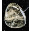 Image 5 : 17.25ct Unequal Faint Yellow Rutilated Quartz IDT