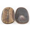 Image 1 : Chinese Ink Stone with Wood Case Signed