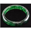 Image 3 : Chinese Jadeite Green Bangle