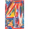 Image 1 : American Abstract Oil on Canvas Signed J. Johns