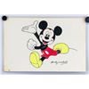 Image 2 : US Mixed Media Mickey Mouse Signed Andy Warhol