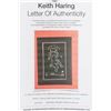 Image 8 : American White Chalk on Paper Signed K. Haring