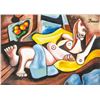 Image 1 : Spanish Oil on Canvas Signed Picasso GALERIE LOUIS