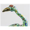 Image 2 : Chinese Cloisonne Crane with Stand Qing