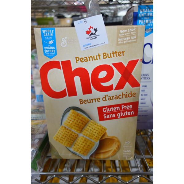 4 Boxes - Peanut Butter Chex
