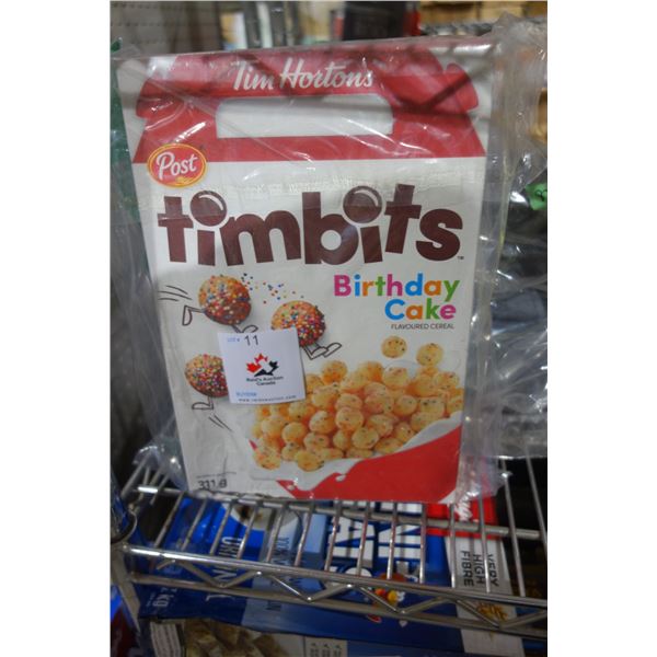 Timbits Birthday Cake
