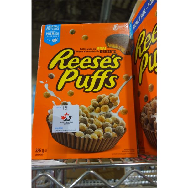 3 Boxes of Reese's Puffs