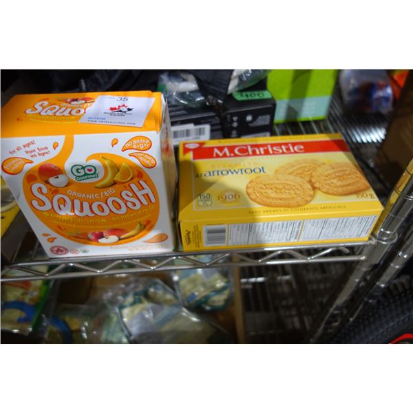 Squoosh and M Christie