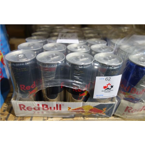 Case of 24 Red Bull Zero Sugar