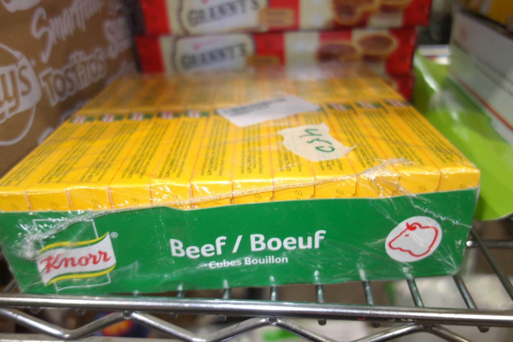 Box Beef Cubes Box of Knorr Beef Cubes