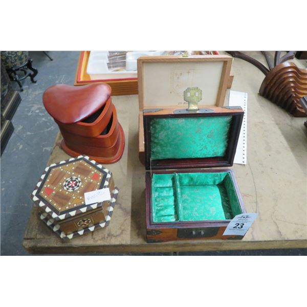 Lot of Jewelry Boxes