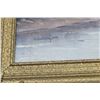 Image 2 : Gold Framed Farm House Scene Oil On Canvas -