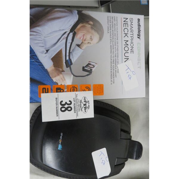 Smartphone Audiology Connect Neck Mount, Charger