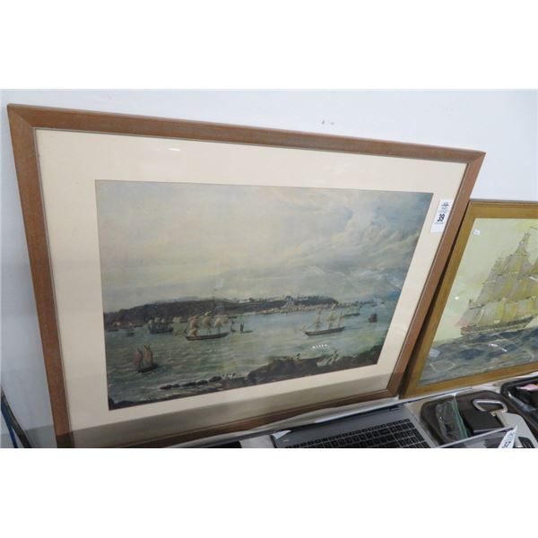 Framed Sailboat Prints 23  x 32  - 22  x 28  (2)