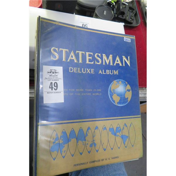 Statesman Deluxe Stamp Album