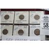 Image 1 : Asst. Indian Head Pennies 1900's (6)