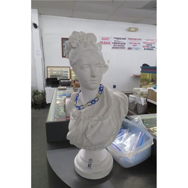 Woman Bust (Pottery/Unfinished) 28 