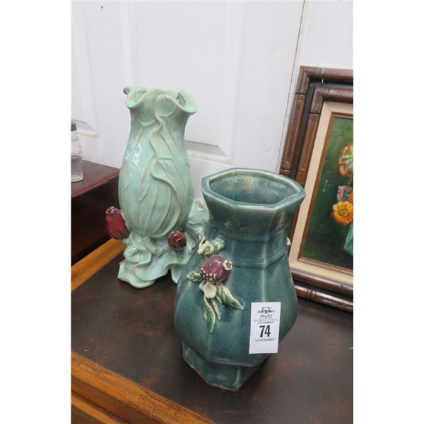 Oriental Ceramic Vases Handmade (2)