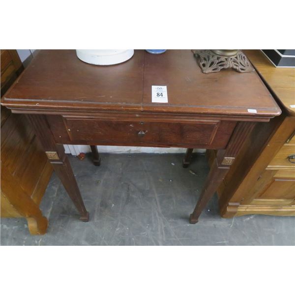 Mahogany Sewing Base (No Sewing Machine) 26.5  x