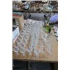 Image 1 : Large Lot of Glass Stemware & Glass Decanter Set