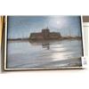 Image 1 : Framed Submarine Oil On Canvas Print 20" x 16"