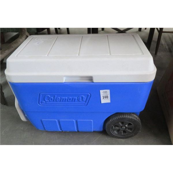 Coleman Cooler w/Wheels