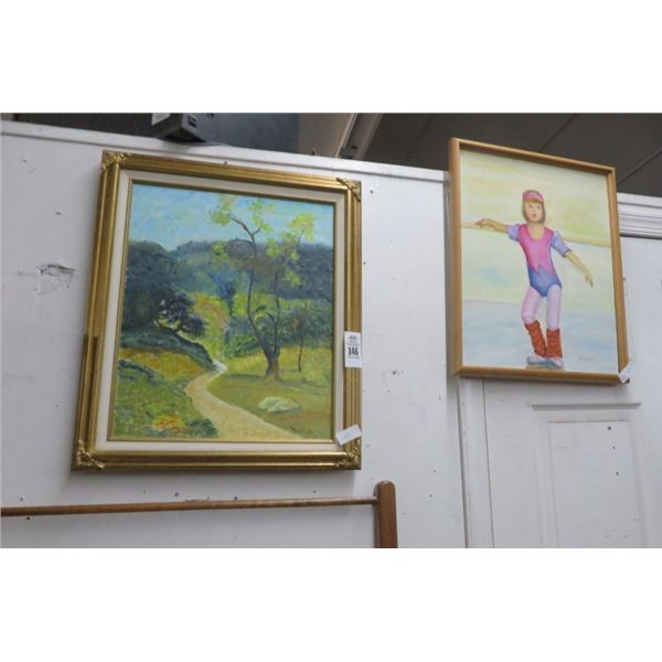 Framed Oil On Canvas Prints by Theofilis (2)