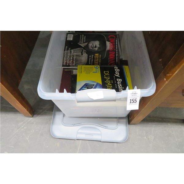 Bin of Cowboy Indian Magazines, Ebay Business for Dummies