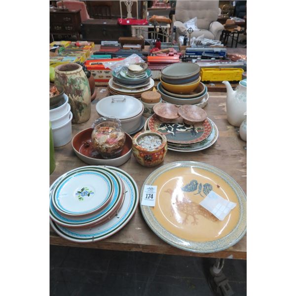 Lot of Dishes, Plates & Bowls