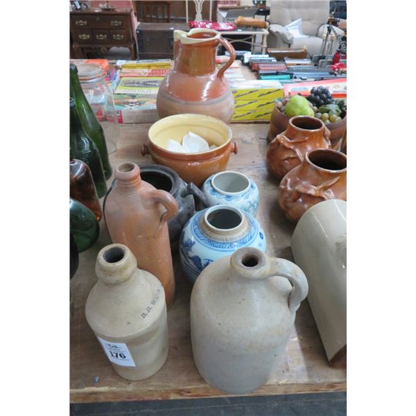 Lot of Urns, Vases & Jars