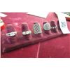 Image 1 : 5-Asst. Fashion Rings - 5 X $