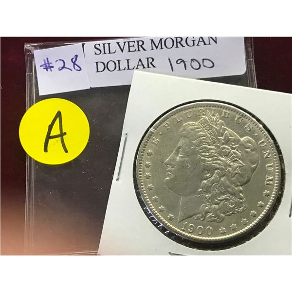 1900 Silver Morgan Dollar