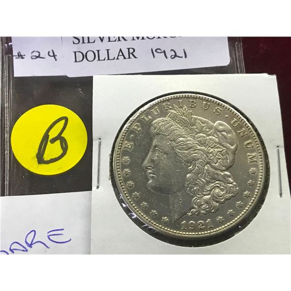 1921 Silver Morgan Dollar