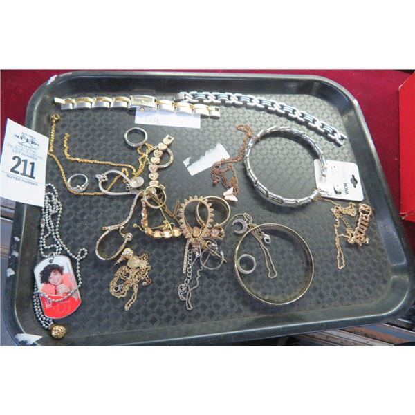 Tray Lot of Asst. Fashion Jewelry