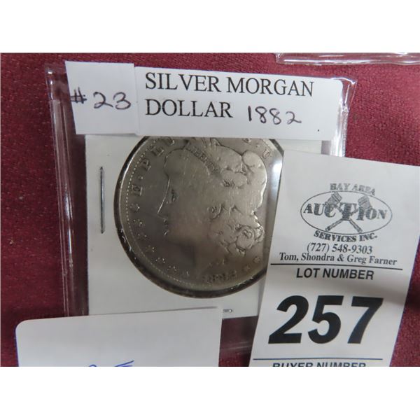 1882 Silver Morgan Dollar