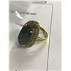 Image 6 : 18K YG Opal & Diamond Ring Opal Weight 11.30 CT 70 Round