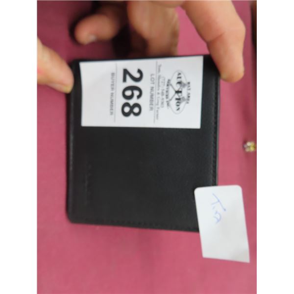 Coach Black Leather Wallet (6)