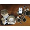 Image 1 : Earthtone Mugs, Shakers, Bowls & Urn