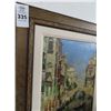 Image 2 : Framed Italian Scene On Board (2) 20" x 23" & 20" x 32"